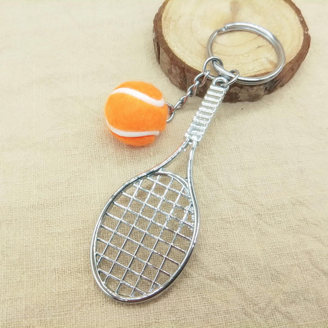 Keychains de actividades deportivas de tenis de tenis de tenis al por mayor